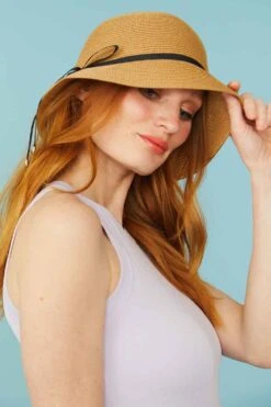 JAYLEY Bamboo Straw Hat
