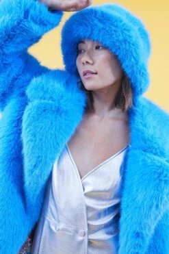 JAYLEY Blue Eco Bamboo Bucket Hat -Deals Plain Midis Store jayley blue eco bamboo bucket hat p14292 93751 image