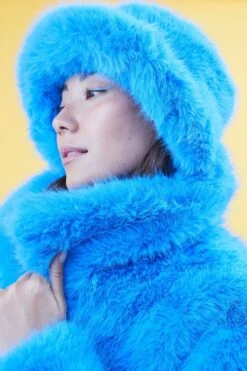 JAYLEY Blue Eco Bamboo Bucket Hat -Deals Plain Midis Store jayley blue eco bamboo bucket hat p14292 93753 image