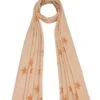 JAYLEY Cashmere And Silk Blend Star Design Scarf Wrap