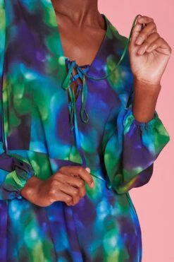 JAYLEY Cleo Silk Blend Oversized Maxi Shift Dress -Deals Plain Midis Store jayley cleo silk blend oversized maxi shift dress p13653 92575 image