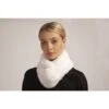 JAYLEY Cream Faux Fur Scarf