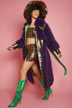 JAYLEY Diamond Design Sequin Flapper Hat -Deals Plain Midis Store jayley diamond design sequin flapper hat p13526 91676 image