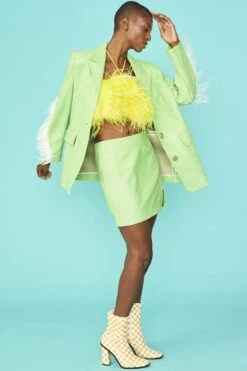 JAYLEY Faux Leather Mini Skirt -Deals Plain Midis Store jayley faux leather mini skirt p12394 86820 image