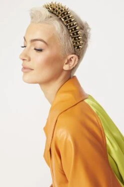 JAYLEY Handmand Gaga Headband -Deals Plain Midis Store jayley handmand gaga headband p13442 90953 image