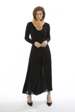 JAYLEY Mocha Faux Fur Scarf