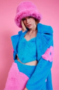 JAYLEY Pink Eco Bamboo Bucket Hat -Deals Plain Midis Store jayley pink eco bamboo bucket hat p14290 93743 image