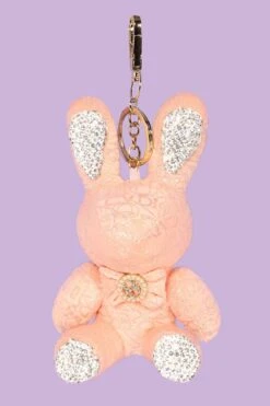 JAYLEY Rhinestone Rabbit Keyring