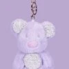 JAYLEY Rhinestone Teddy Keyring