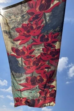 JAYLEY Silk Blend Long Multiway Wrap