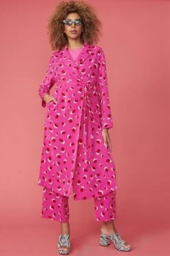 JAYLEY Silk Blend Sorrento Maxi Dress