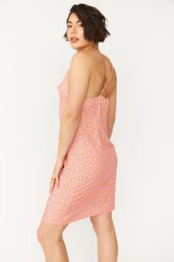JAYLEY Sustainable Rose Petal Cami Polka Dot Dress -Deals Plain Midis Store jayley sustainable rose petal cami polka dot dress p12144 83850 image