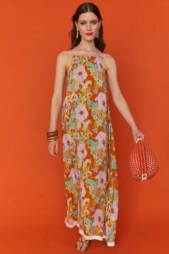 New Products -Deals Plain Midis Store jayley sustainable rose petal maxi dress p12070 83451 image