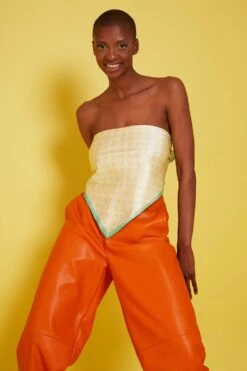 JAYLEY White And Blue Abstract Silk Scarf -Deals Plain Midis Store jayley white and blue abstract silk scarf p13554 91946 image