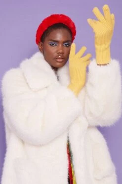 JAYLEY Yellow Banana Peel Blend Gloves